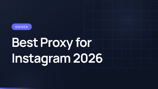 Instagram account management with mobile proxy infrastructure.